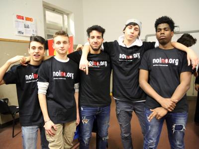Lab Aldrovandi-Rubbiani 2018 - foto FdM / A. Ruggeri - I ragazzi delle classi III D G dell'Istituto Aldrovandi-Rubbiani di Bologna